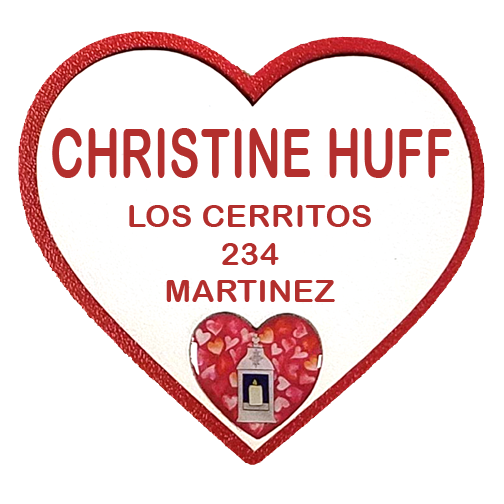 (image for) 2024 CA OES WM Badge Heart (Christine Huff)